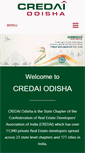 Mobile Screenshot of credaiodisha.com